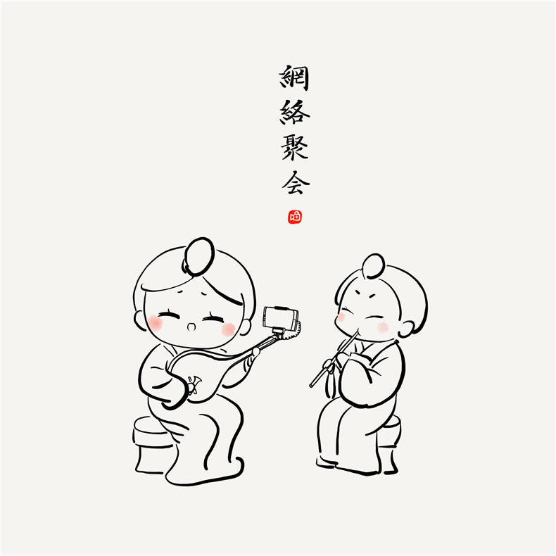 防疫漫画之鎏金仕女狩猎纹八瓣银杯